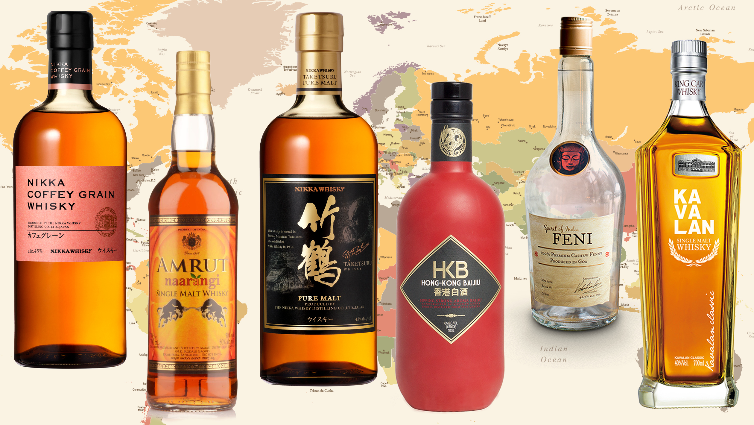 5 Spirits Made In Asia Sevenfifty Daily