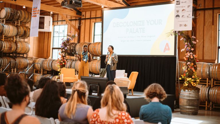 Alice Achayo and Miguel de Léon lead "Decolonizing Your Palate."