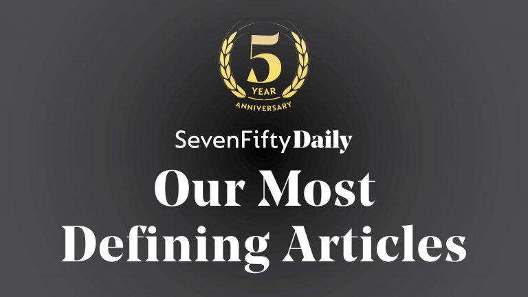 Out Most Defining Articles SevenFifty Daily