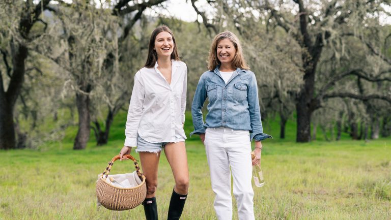 Melinda Kearney and Michèle Ouellet the co-owners of Lorenza Wine. Photo courtesy of Lorenza Wine.