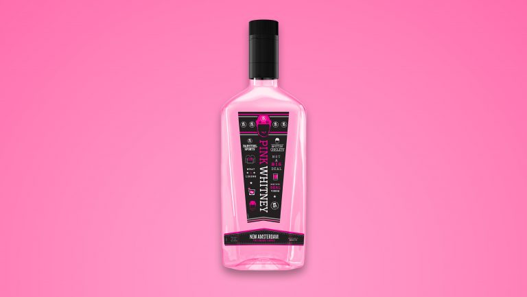 New Amsterdam Pink Whitney a pink lemonade-flavored vodka
