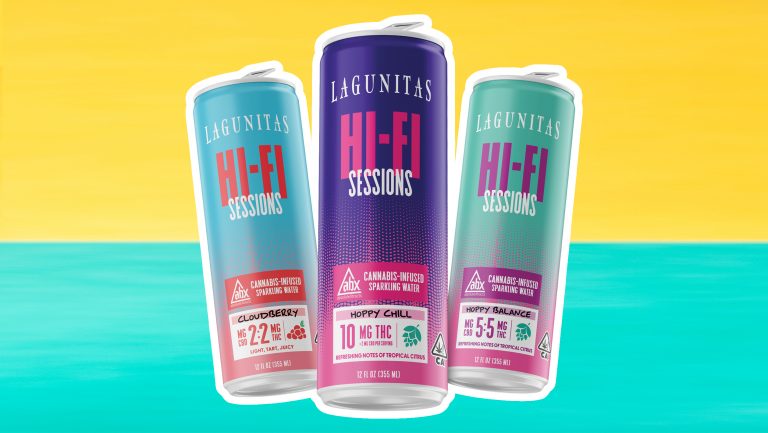Lagunitas Hi Fi Session Line comes in three strengths form 2 milligrams to 10 milligrams. Photo courtesy of Lagunitas Brewing.