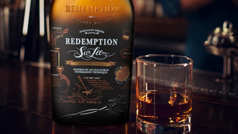 Redemption Sur Lee takes its entire production style and puts it right on the front of the bottle. Photo courtesy of Redemption Whiskey.