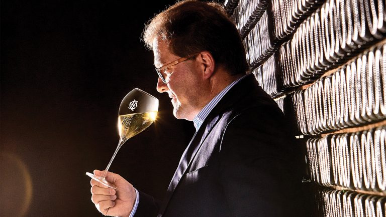 Cyril Brun, the chef de cave at Charles Heidsieck. Photo courtesy of Charles Heidsieck.