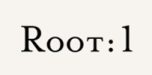 Root:1 logo