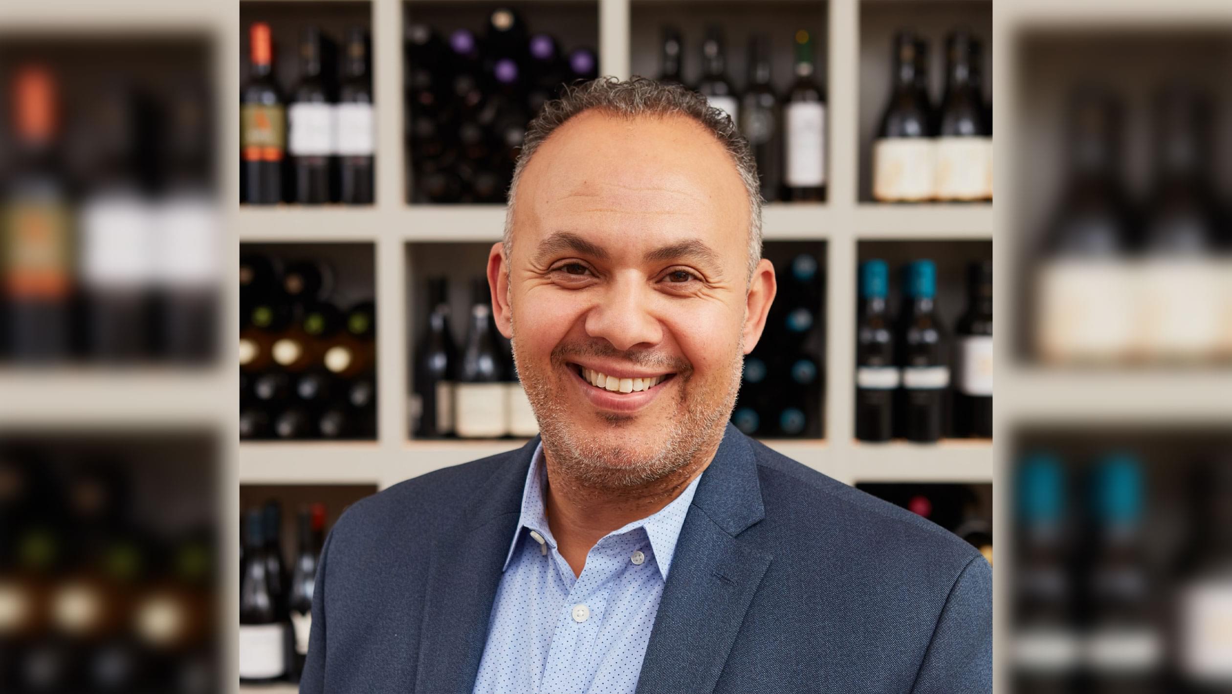 Headshot of Kamal Kouiri, general manager and wine director at Molyvos