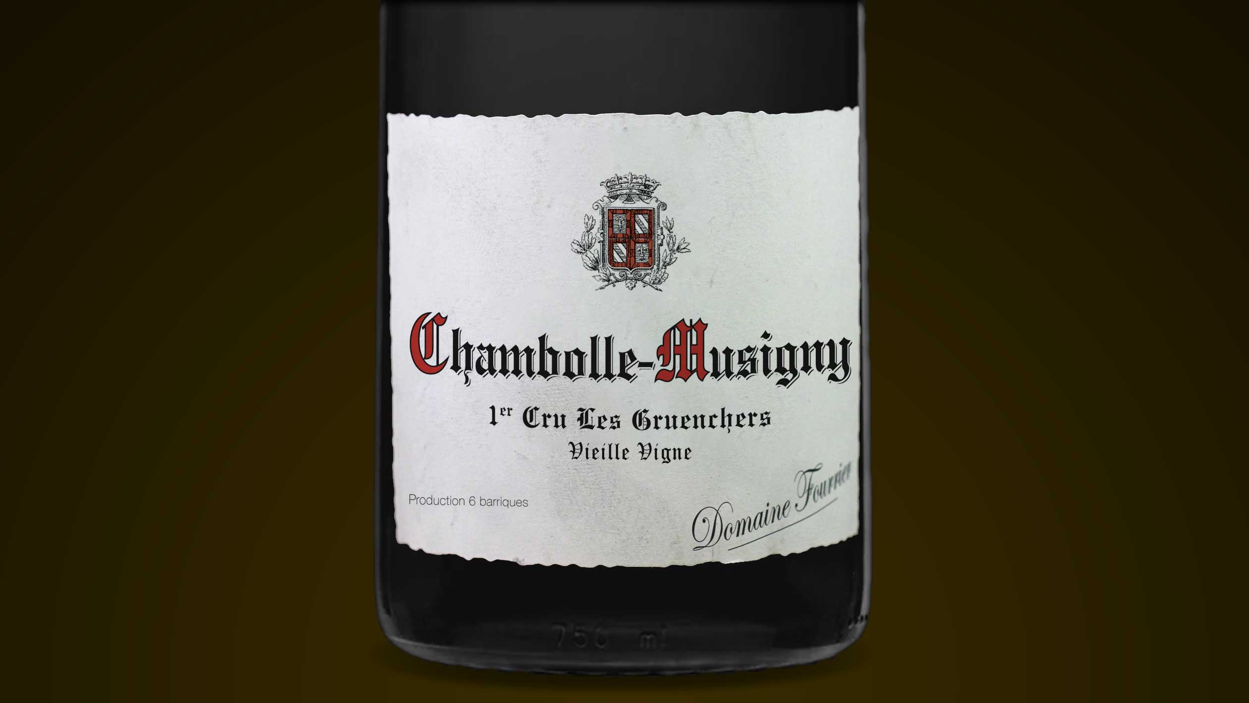 Domaine Fourrier Chambolle-Musigny 1er Cru ‘Les Gruenchers’ Vieilles Vignes 2007
