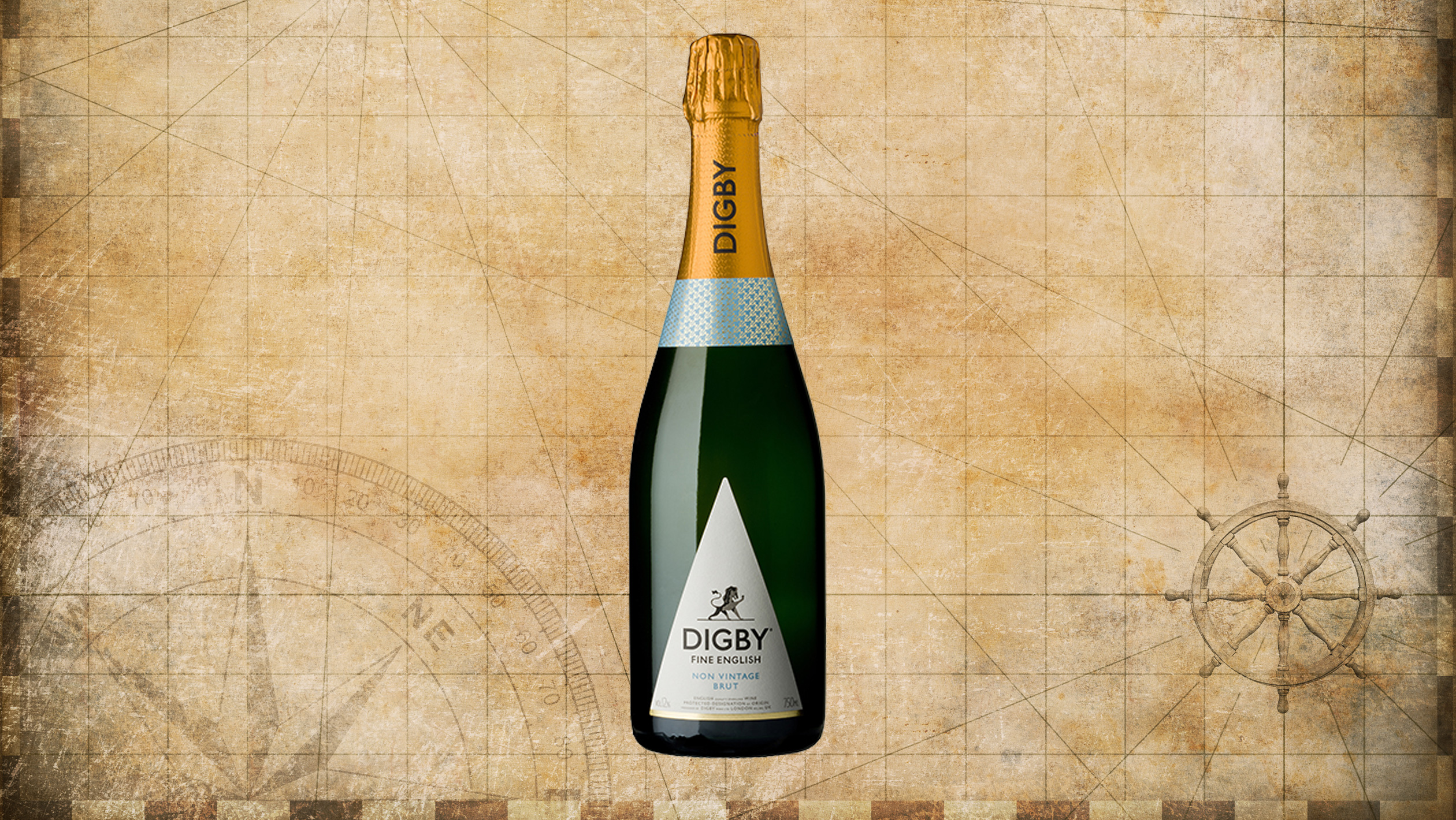 A bottle of Digby Brut NV.