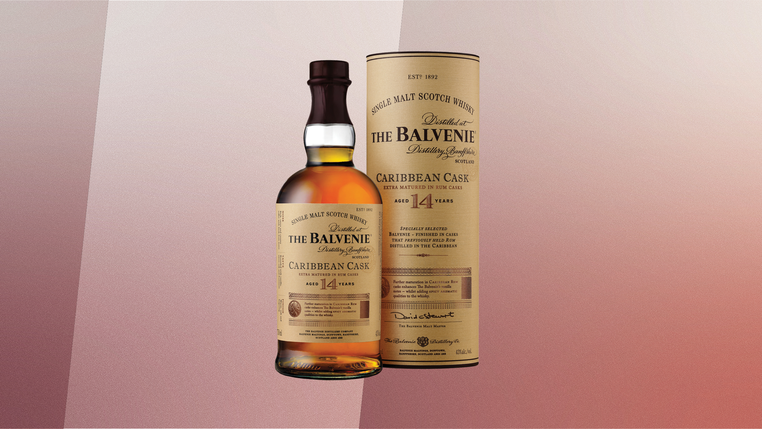 The Balvenie ‘Caribbean Cask’ 14. Photo courtesy of William Grant and Sons.