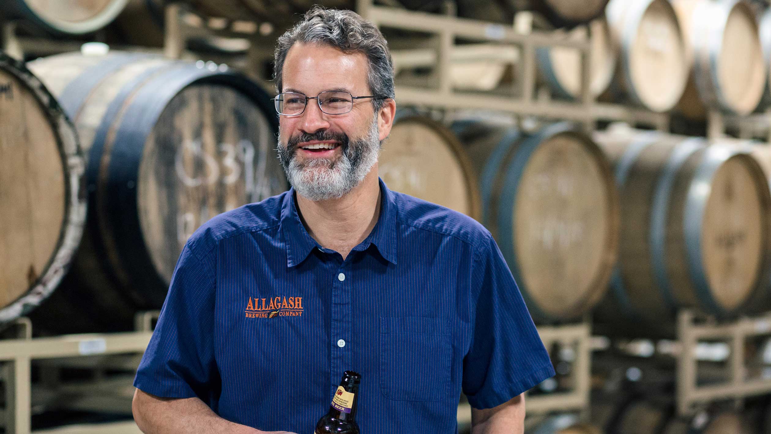 Headshot of Rob Tod in a brewing room