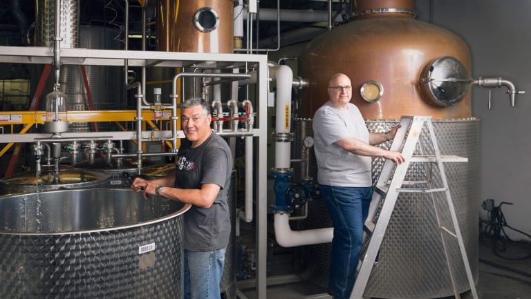 Herman C Mihalich and John S Cooper Mountain Laurel Spirits