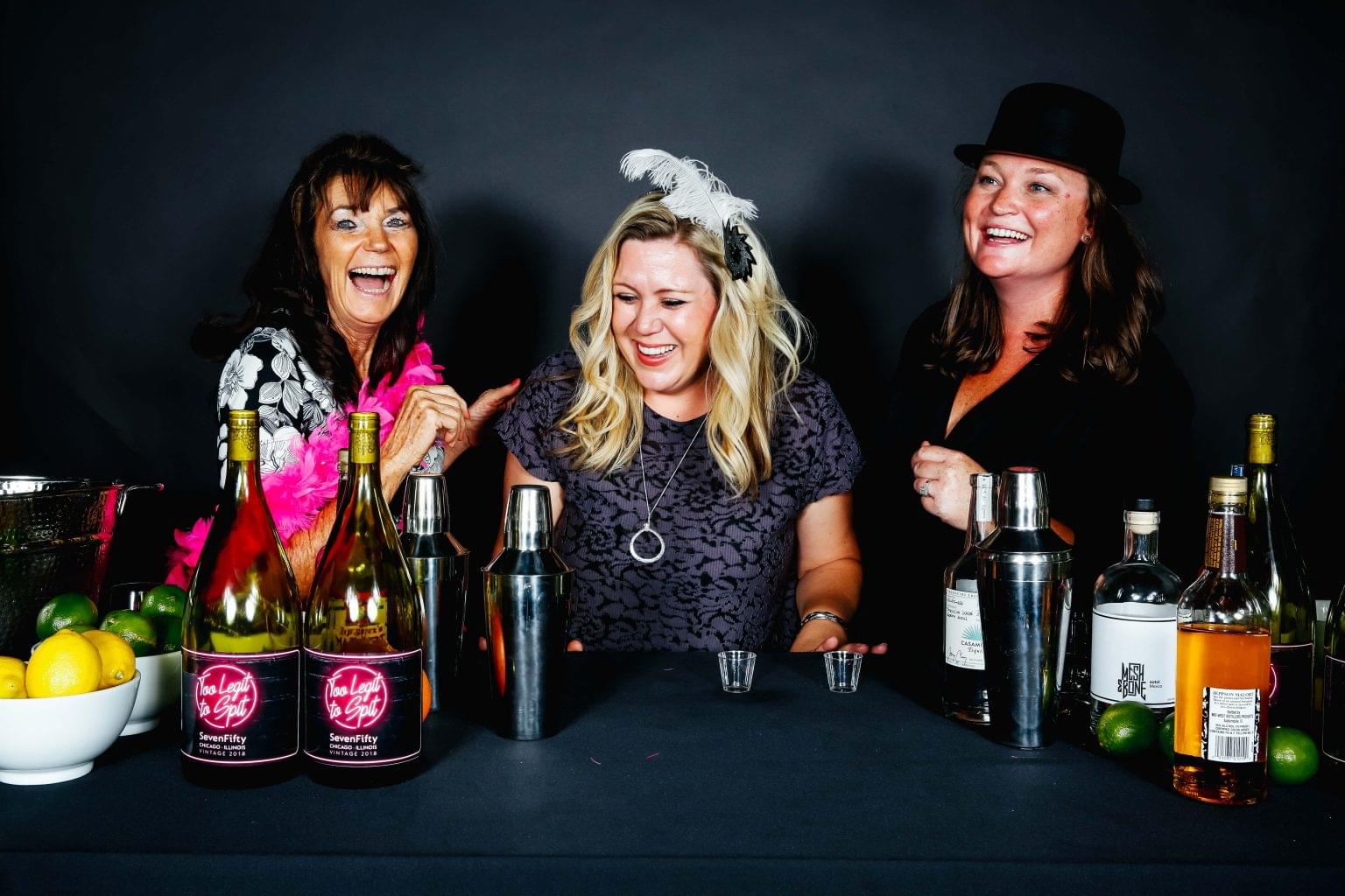 Erica Shupe, Ashton Lester, and Rhona Wilkerson of Thyme Square Cafe