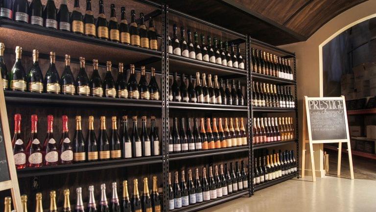 Fat Cork wine selection