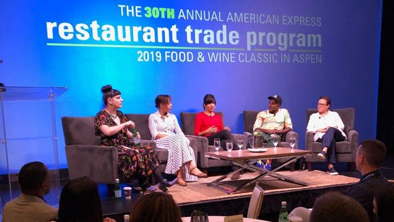Food & Wine Classic panel Inclusion: Hospitality's Moment to Lead