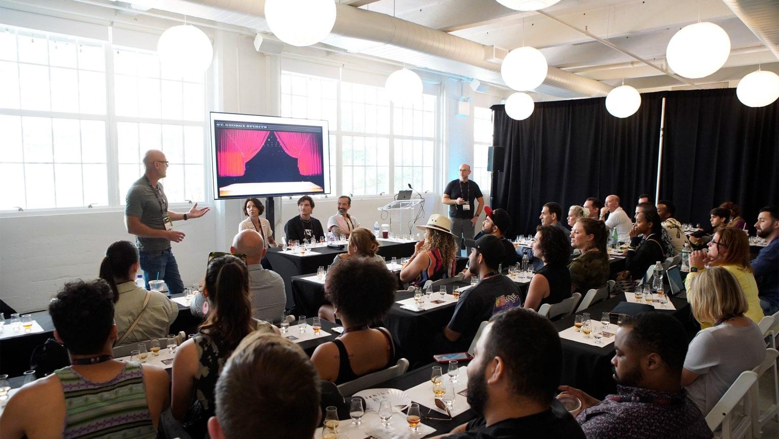 St. George Spirits panel and tasting at Bar Convent Brooklyn