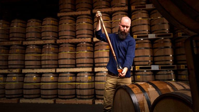 Owen Martin, the head distiller at Stranahan's. Photo courtesy of Stranahan's.