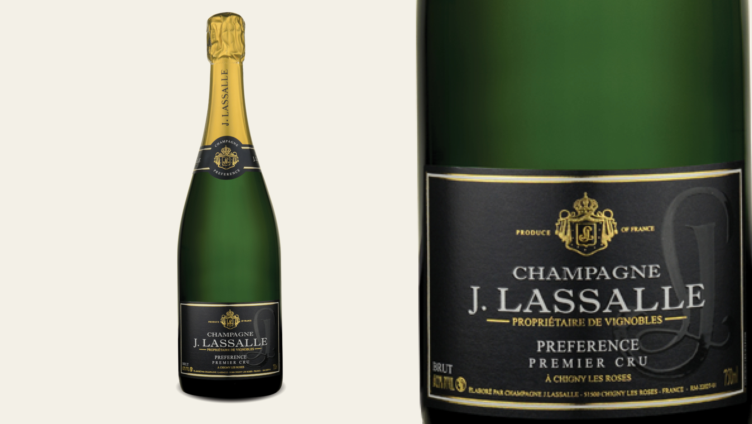 Lassalle ‘Préference’ Brut NV, Champagne. Photo courtesy of Kermit Lynch.