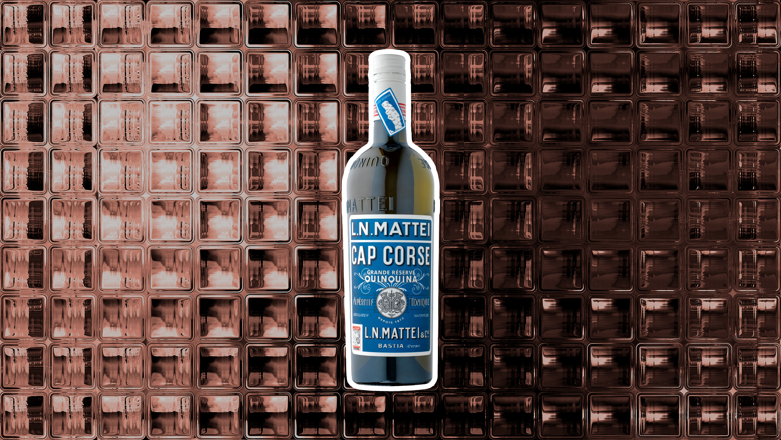 L. N. Mattei Cap Corse ‘Quinquina’ Blanc. 