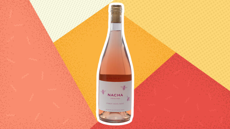 A bottle of Chacra 'Nacha' Rosé 2024.