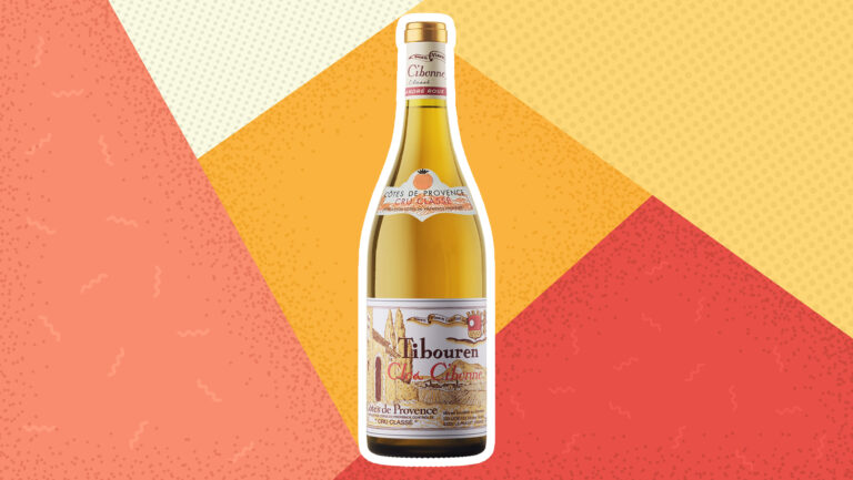 A bottle of Clos Cibonne ‘Cuvée Tradition’ Tibouren Rosé 2023.