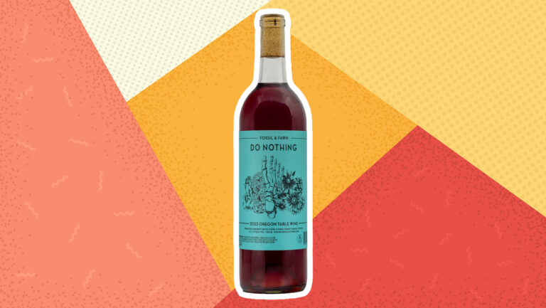 A bottle of Fossil & Fawn ‘Do Nothing’ 2023.