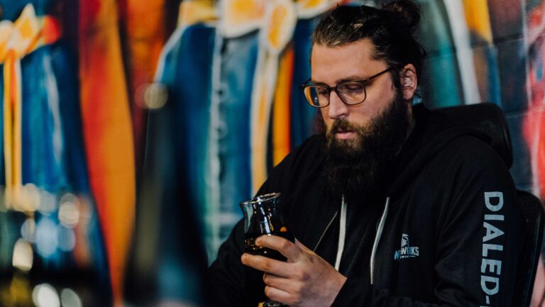 Skip Schwartz, the head brewer at WeldWerks Brewing.
