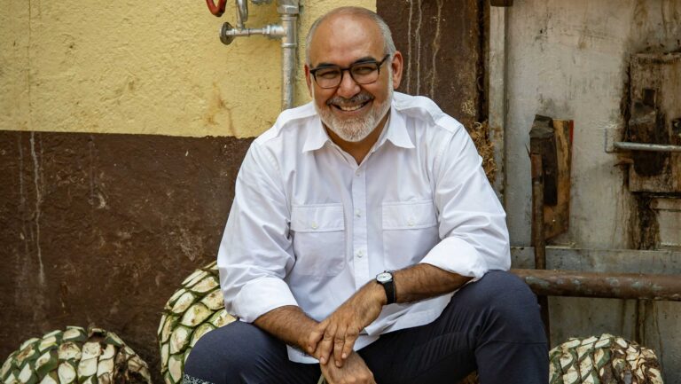 David Suro Piñera, the founder of Siembra Azul Tequila and owner of Tequilas Restaurant.