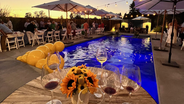 Winery event.
