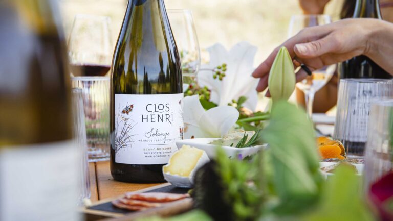 New Zealand has produced high-quality sparkling wine for decades, but the U.S. has new access to them thanks to increasing exports. Photo courtesy of Clos Henri.