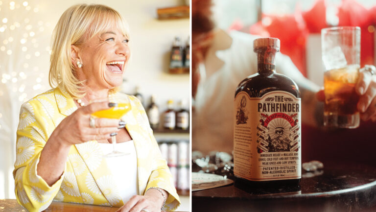 From left to right: Kristin Vracko, the owner and founder of Cheeky and Dry (photo courtesy of Kristin Vracko); The Pathfinder Spirit (photo courtesy of The Pathfinder).