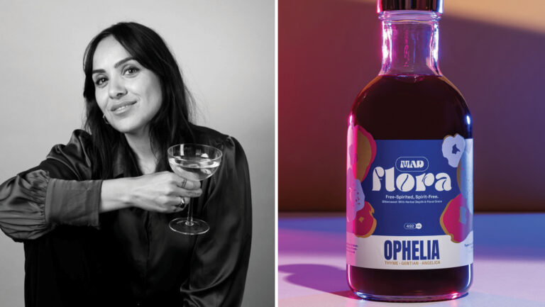 From left to right: Sam Bail, the founder and CEO of Bright Nights Social (photo courtesy of Sam Bail); Mad Flora Ophelia (photo courtesy of Mad Flora).