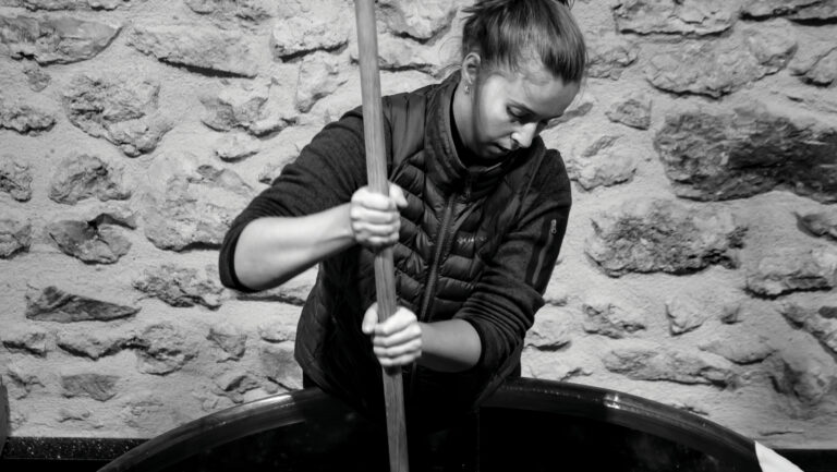 Juliette Alips (above) is already generating buzz for her new Champagne project, Domaine Les Monts Fournois, with the quality of her early releases. Photo courtesy of Les Monts Fournois.