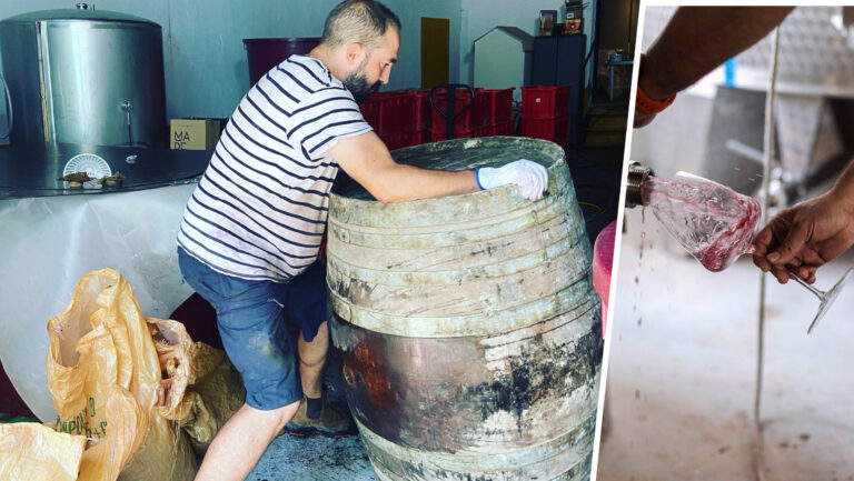 Raúl Moreno (above left) is deeply commitment to Spain's indigenous Andalusian grapes. Photos courtesy of Raul Moreno Wine (left) and Abel Valdenebro (right).