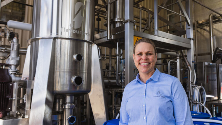 Pia Merrick, a head winemaker at Australian Vintage.