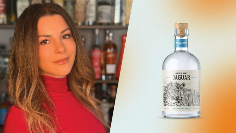 From left to right: Hala Shamas, the CEO of Sipsy (photo courtesy of Hala Shamas); Alma del Jaguar Blanco (photo courtesy of Touton Selection).