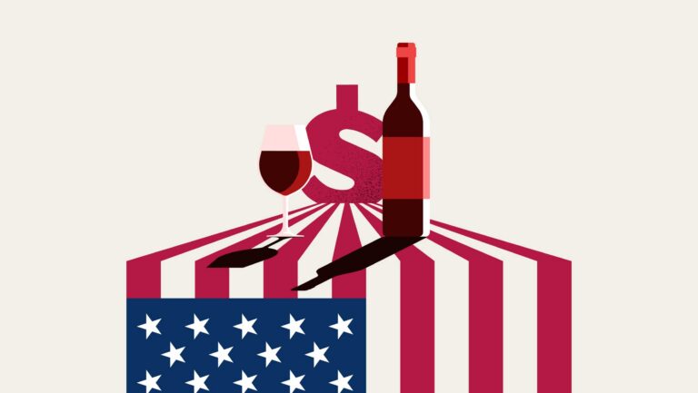 Rapid policy changes and rising costs are reshaping pricing, supply, and risk across the U.S. wine market. Photo credit: Adobe Stock/SevenFifty Daily staff.