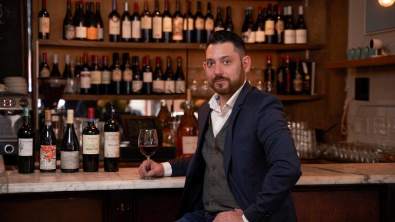 Nicolas Martianhes, the sommelier and restaurant manager at Balvanera, says that Adrianna Vineyard "completely changed the way people understood the kind of wines Argentina could produce." Photo by Papi Fresca.