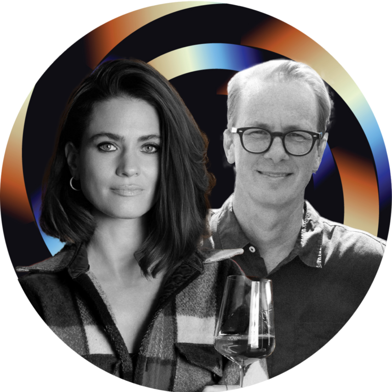 Photos of Gabriella Macari and Max Rohn.