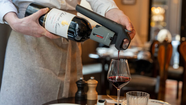 “We've seen a shrinking of the number of wines being offered just in general," says Coravin founder Greg Lambrecht. "That's because ... a wine program consumes a lot of cash.” Photo courtesy of Coravin.