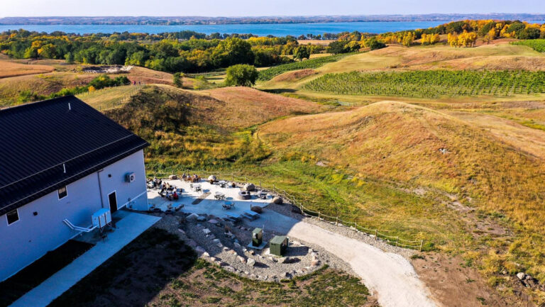If approved, Minnesota’s Glacial Ridge AVA will cover more than a million acres in west-central Minnesota. Photo courtesy of Rolling Forks Vineyards.