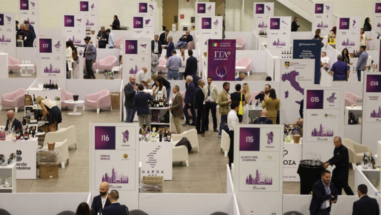 Hundreds of exhibitors converge in New York City for a trade-focused look at the wines, regions, and market forces shaping Italian wine. Photo courtesy of the Italian Trade Agency.